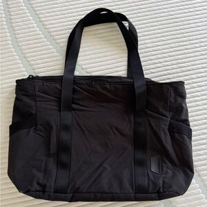 Everyday Black Women's Tote Bag with Dual Shoulder Straps